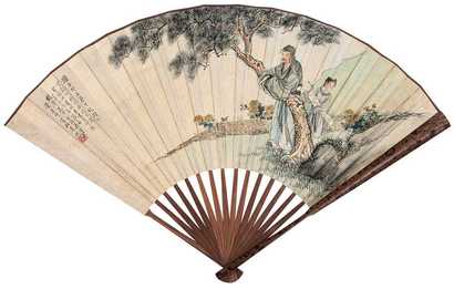 叶曼叔 人物 成扇